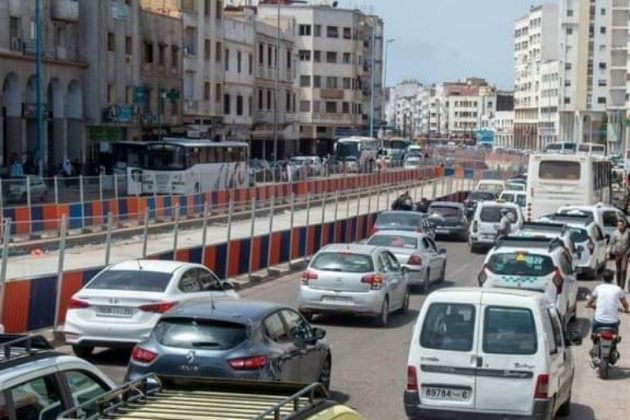 Les grands chantiers ouverts à Casablanca à l’origine de la congestion de la circulation