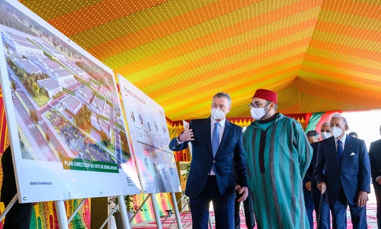 Le roi Mohammed VI lance les travaux de la plus grande unité industrielle de fabrication de vaccins en Afrique