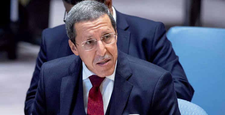 L'ambassadeur, représentant permanent du Maroc auprès des Nations-Unies, Omar Hilale.