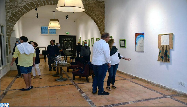 Exposition des artistes-peintres Nadia Ouchatar et Ahmed Harrouz