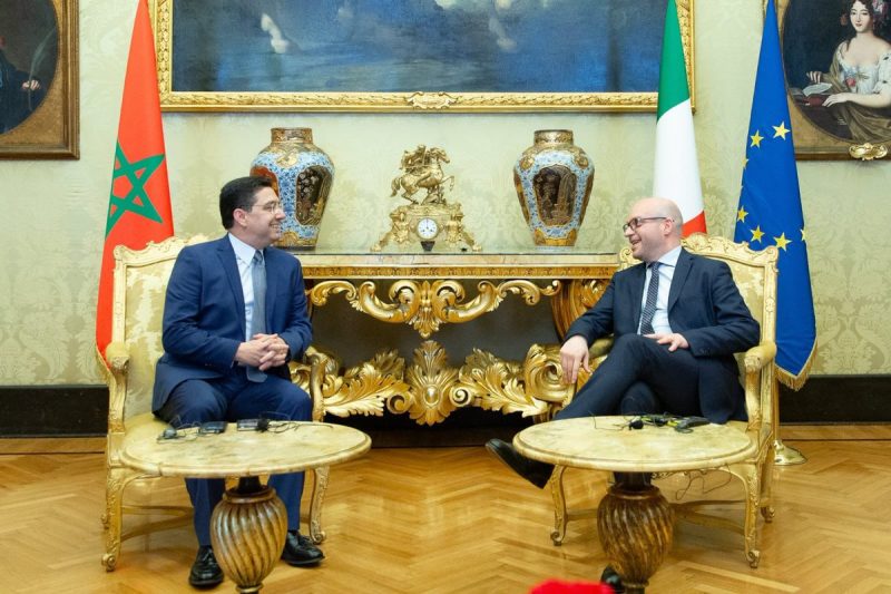 Nasser Bourita s’est entretenu à Rome, avec le Président de la Chambre des députés d’Italie, Lorenzo Fontana.