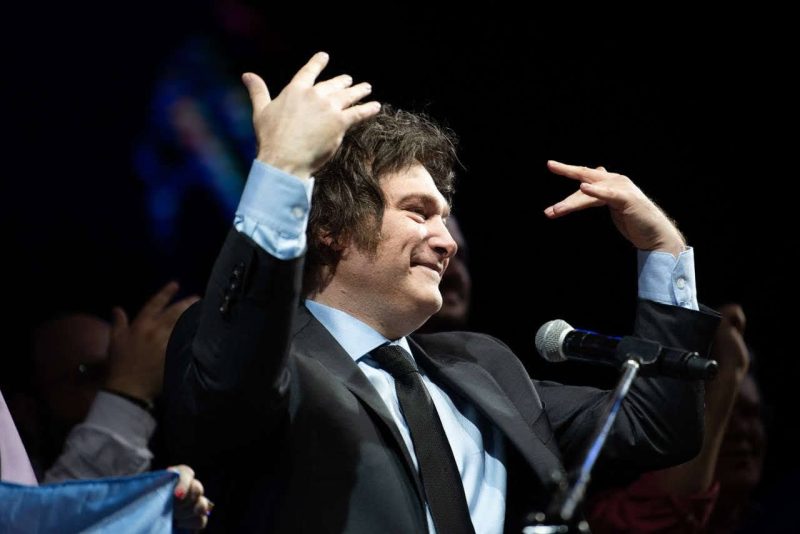 Javier Milei, vainqueur des dernières élections primaires en Argentine