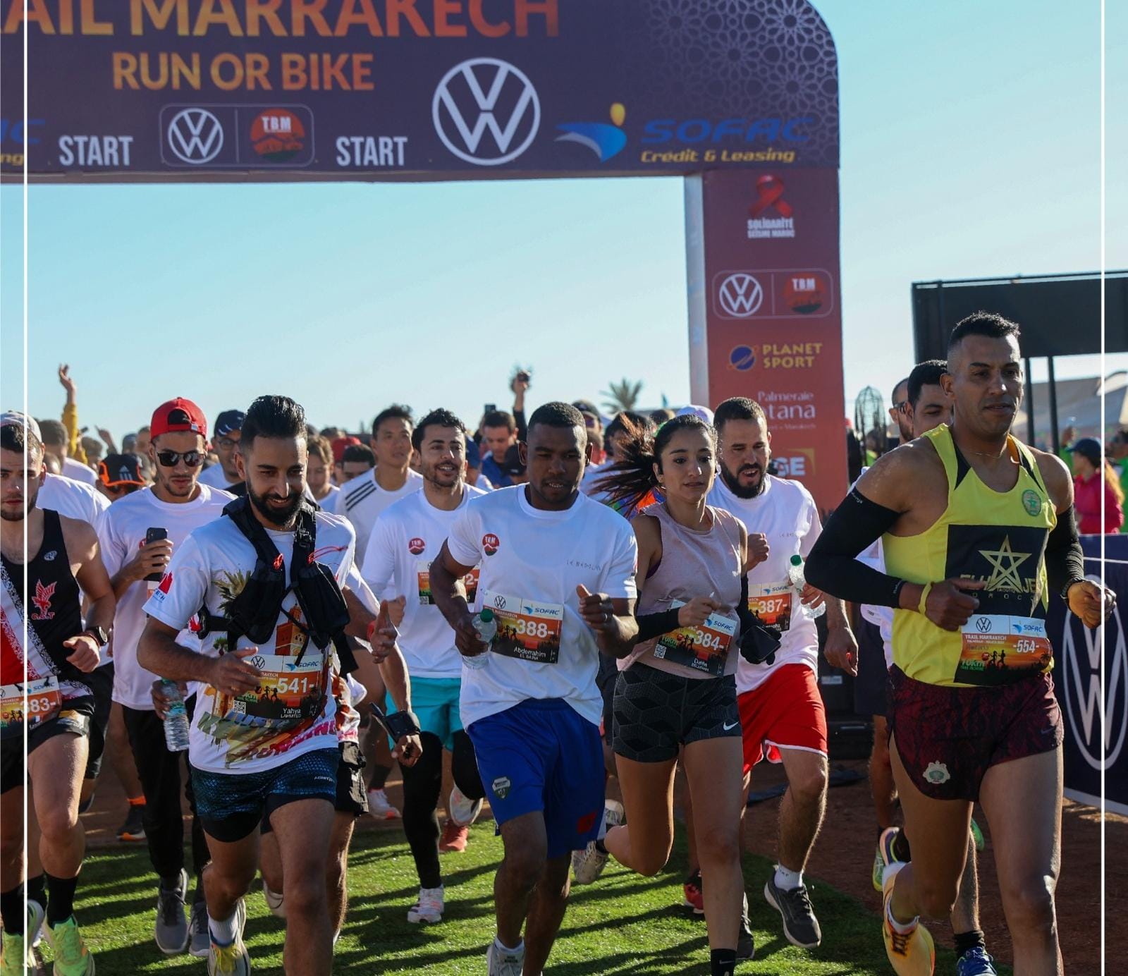 Près de 800 sportifs ont participé au Trail Bike Marrakech