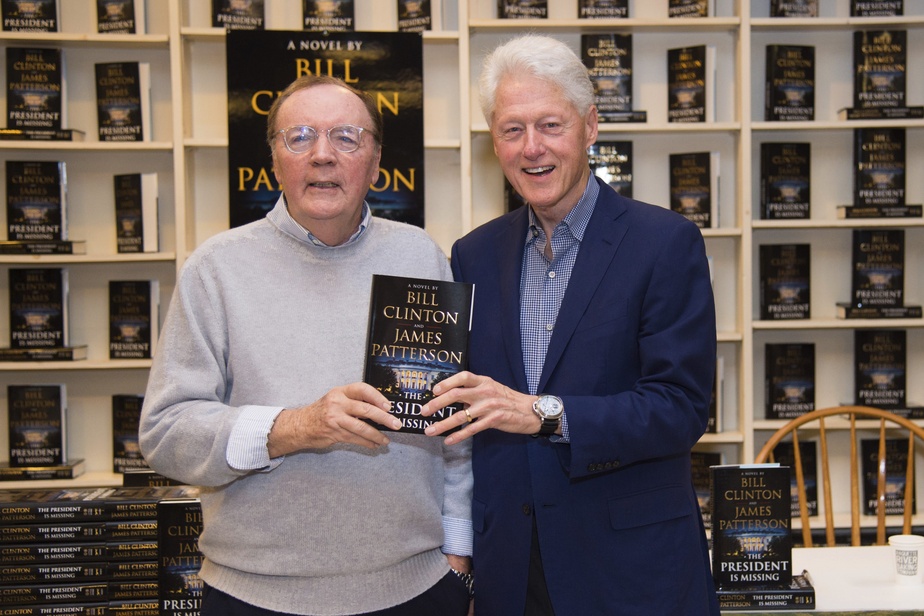 Bill Clinton et James Patterson vont sortir un nouveau roman policier en 2021