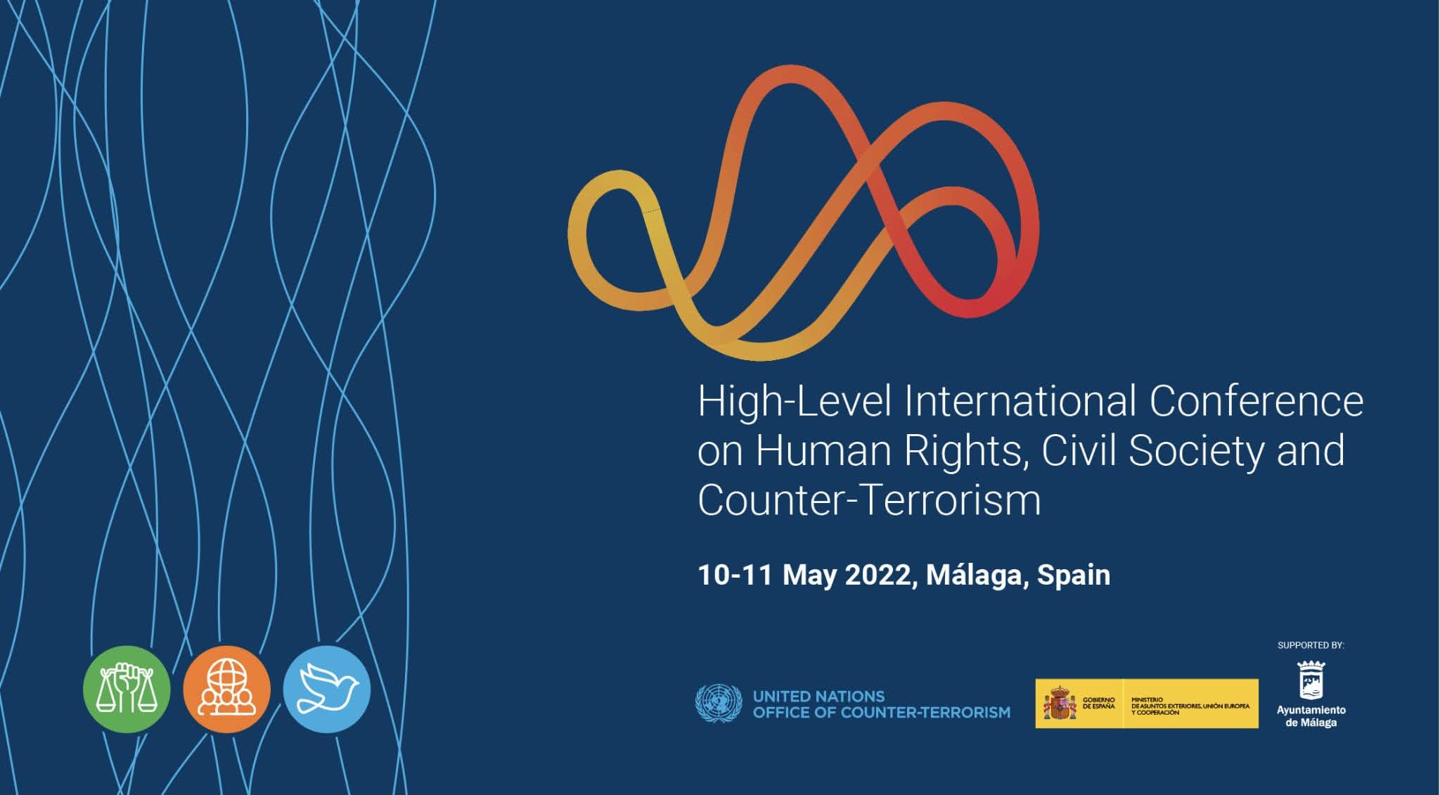 Conférence internationale de haut niveau sur les droits de l'homme et le terrorisme, les 10 et 11 mai à Malaga