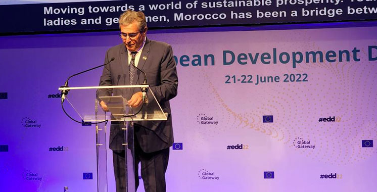 Aziz Akannouch à l’ouverture des Journées européennes du développement
