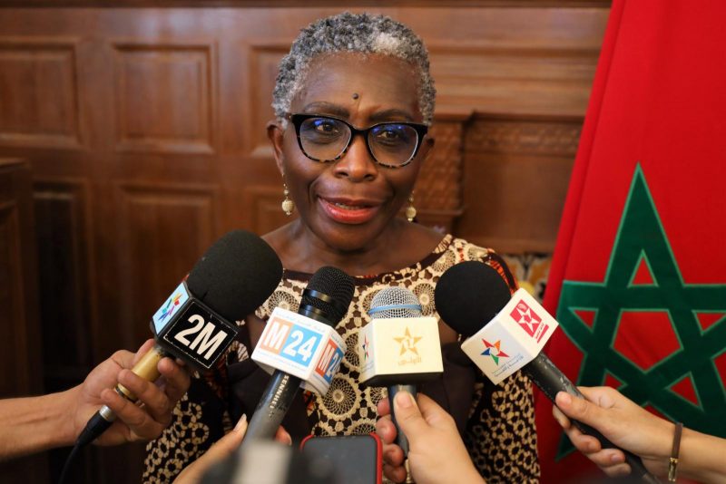 La directrice générale adjointe du FMI, Antoinette Monsio Sayeh
