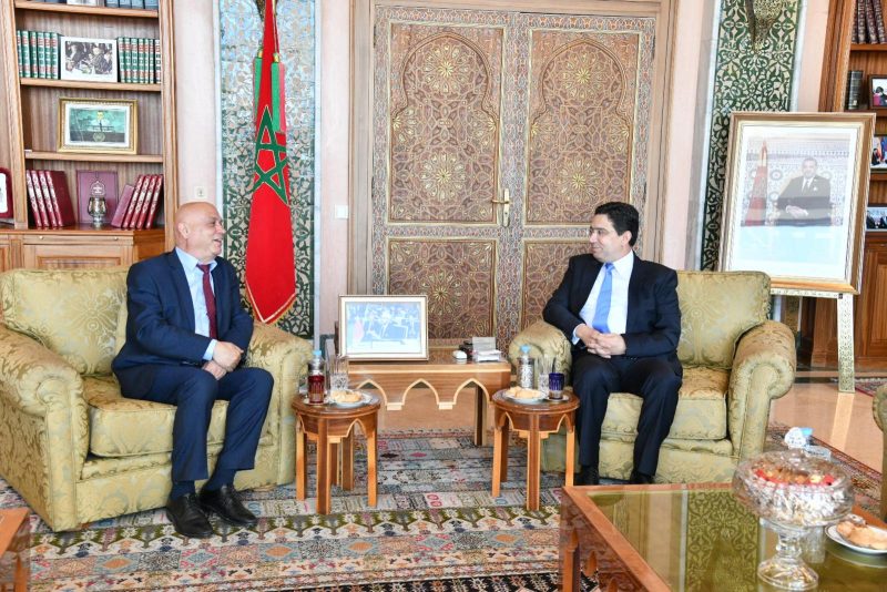 Nasser Bourita s’entretient avec le ministre israélien de la Coopération régionale, Issawi Frej