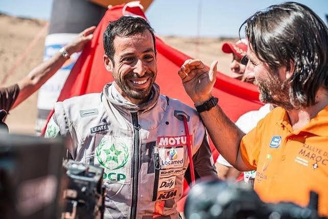 Amine Echiguer, un champion du monde qui caresse le rêve de disputer le Dakar